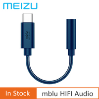 Meizu mblu HiFi DAC Earphone Amplifier Type-C to 3.5mm audio adapter CX31993 Chip 600ou PCM 32bit/384k