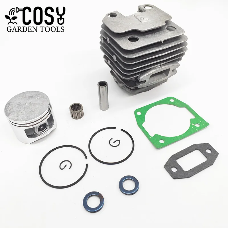 1 set Dia 45mm 52cc Chainsaw Cylinder and Piston Set Fit 5200 Gasoline/Oil Chainsaw Spare Parts