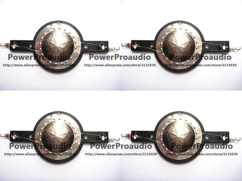 4 pçs/lote 25.4 25.5mm titânio diafragma Tweeters reparação bobina de voz