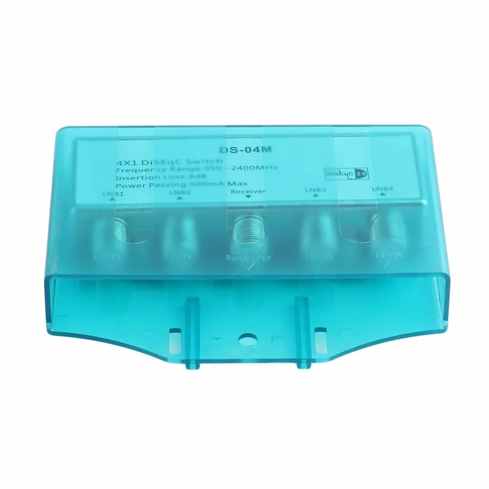 جديد مقاوم للماء 4x1 DS-04M الأقمار الصناعية 950-2400MHz ديسك 2.0 التبديل فتا طبق مسطح LNB مولتيسويتش ل واسعة النطاق استقبال الأقمار الصناعية