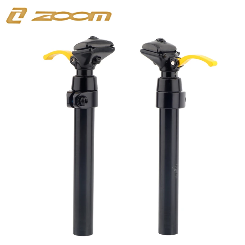 ZOOM Telescopic Seatpost Mtb Dropper Seatpost Bicycle Retractable Seat Post Canoe 30.9 31.6 Mountain Bike Saddle Tube Cycling