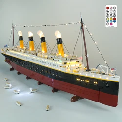 Led Light Kit For Creator 10294 Titanic Steam Cruise Classic Love Movie Collectible DIY Toy Not Including Building Blocks