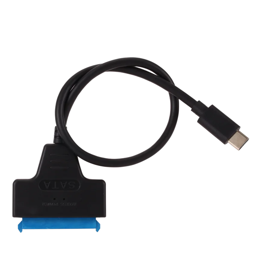 3.1 usb usb c para sata conversor usb 3.1 tipo-c cabo adaptador para 2.5 "disco rígido ssd sata para tipo c cabo de disco rígido de alta velocidade