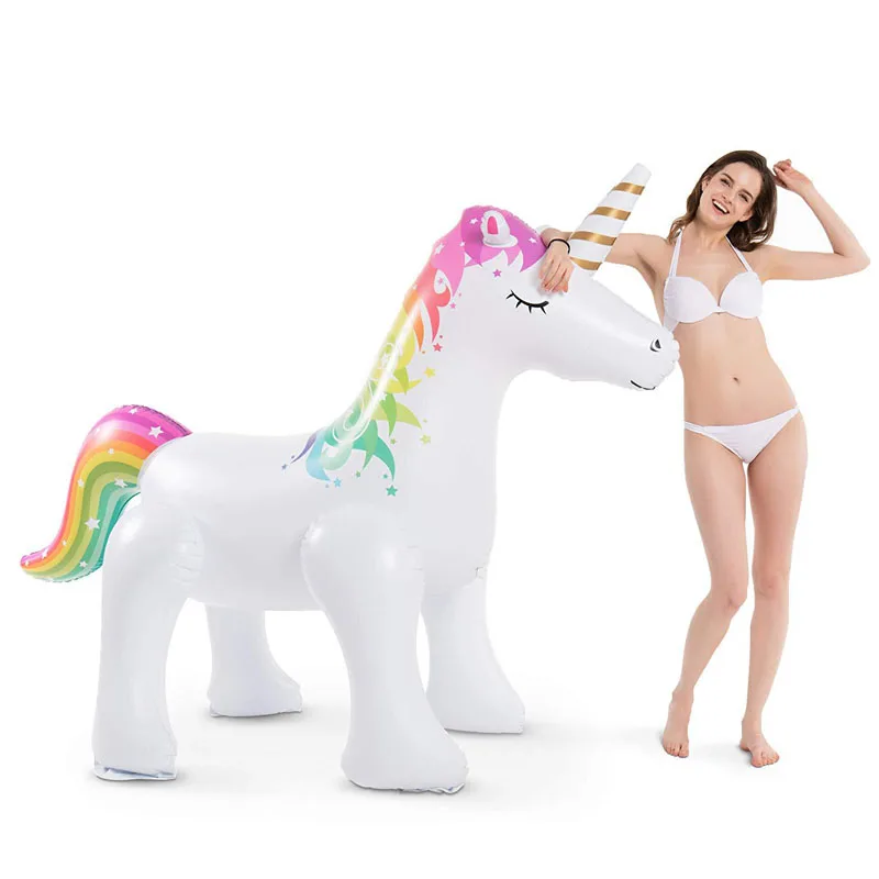 

Unicorn Spray Water Toys Summer Home PVC Animal Sprinkle Water Park Inflatable Elephant Outdoor Beach Toy Children Play Water