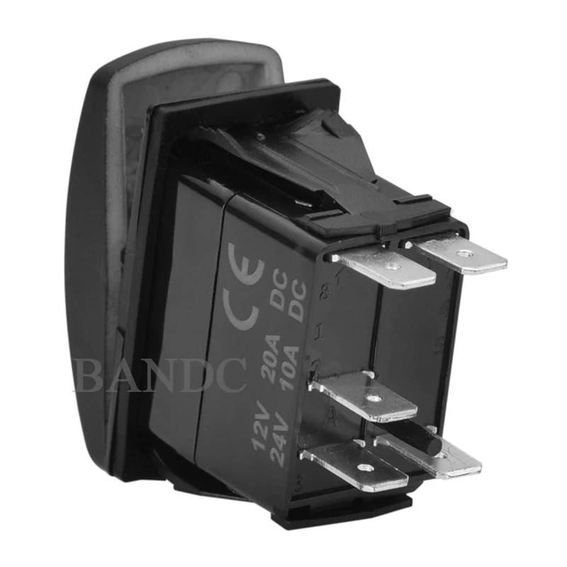 SIDE MARKER LIGHT Rocker Switch for Freight Car Vehicle Truck Van Lorry RV Camper -5P ON-OFF SPST Toggle Switch with Wires