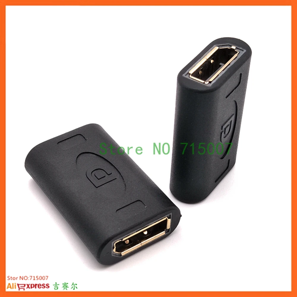 1PCs New DP to DP Display Port Female to Female Adapter Connector Coupler Extender Tool Outdoor Emergency Charging Connector