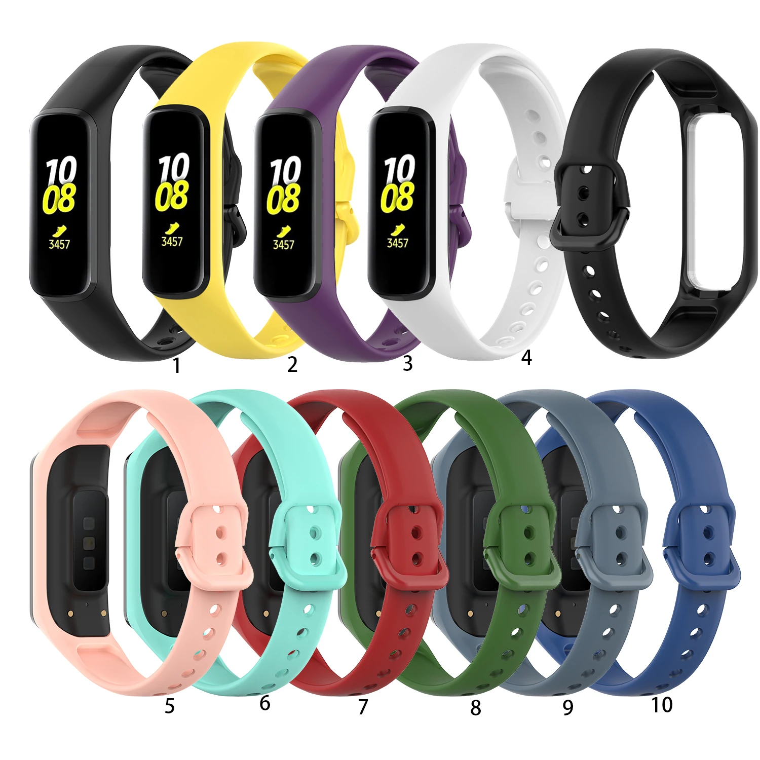 

Silicone Band Wrist Strap for Samsung Galaxy Fit2 R220 Watchband