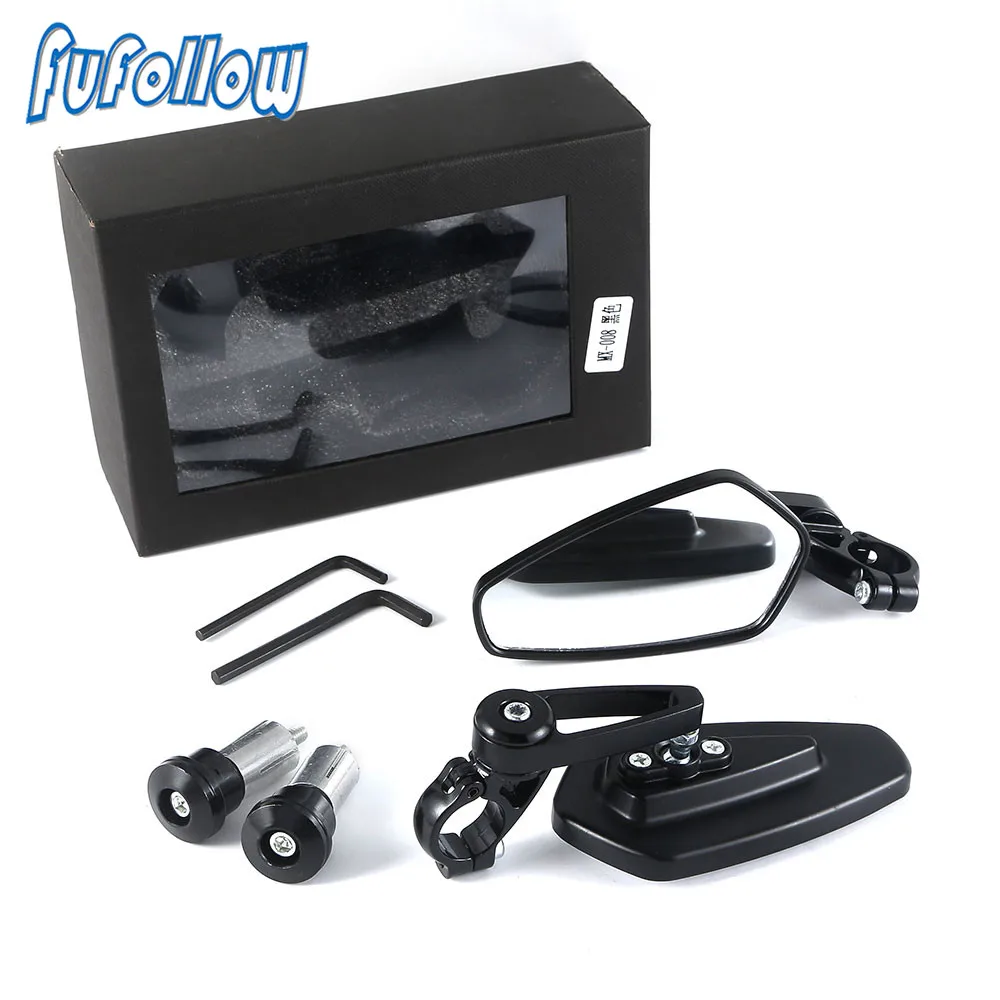 Espejos laterales para manillar de motocicleta, retrovisores para YAMAHA R6 R1 MT 09 10 TMAX XMAX WR 125 250 KTM DUKE 690 125 200 390