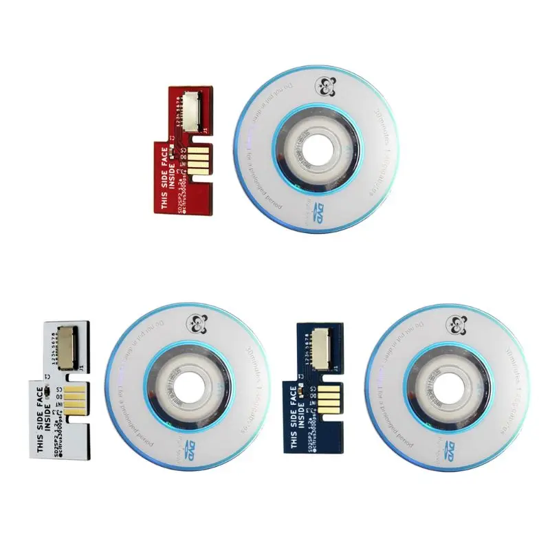 SD2SP2 Adapter Đọc Thẻ TF Thay Thế + Thụy Sĩ Boot Đĩa Mini DVD Cho Nintend Gamecube Ngc NTSC