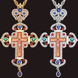 Orthodox Cross Catholic Decor Ornament Pectoral Cross For Priests Church Articulos Religiosos Catolicos крестик православный