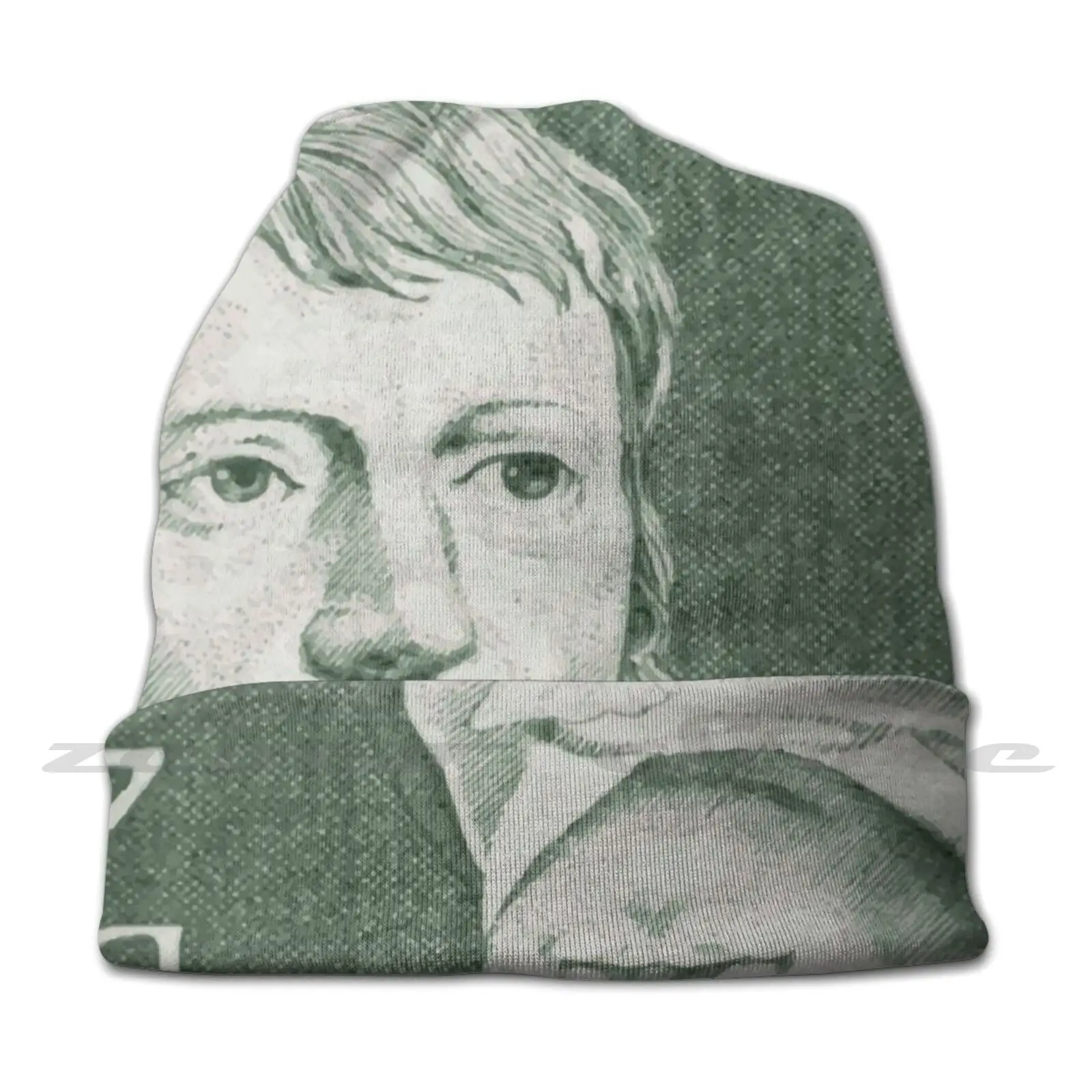 Georg Wilhelm Friedrich Hegel Knit Hat Elastic Soft Personalized Pattern Present Cap Hegel Philosophy Marx Zizek Funny Nerd