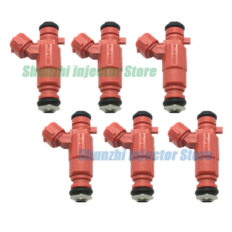 

6pcs Fuel Injector Nozzle For Hyundai 2005-2013 Accent Elantra KIA 1.6L OEM 35310-37160 9260930022 35310 37160 926 093 002 2