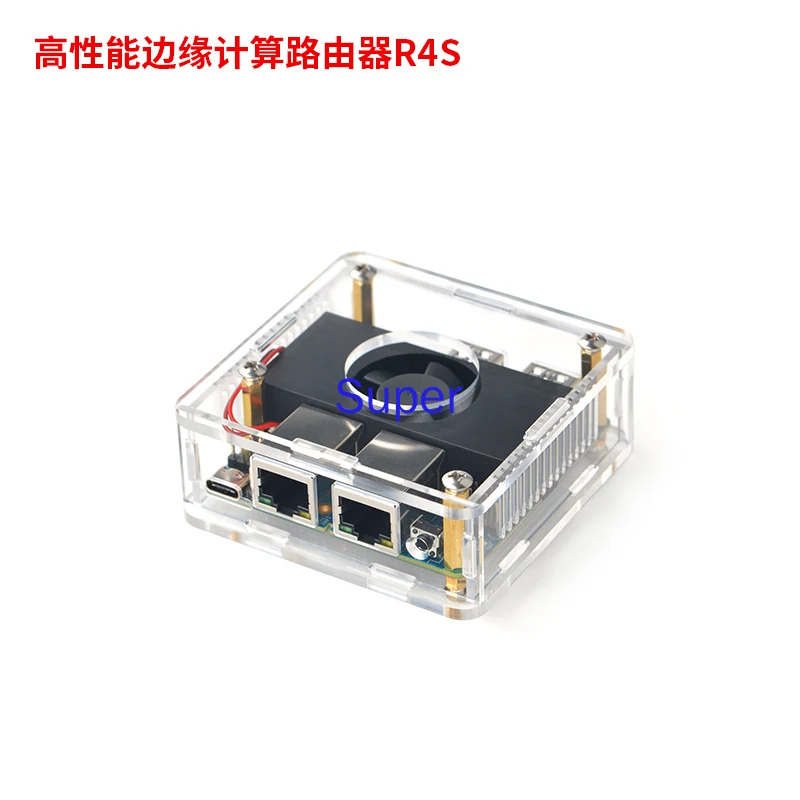 Development Board NanoPi R4S Mini Router 4GB Full Metal CNC Shell RK3399 Dual Gigabit Ethernet MAC