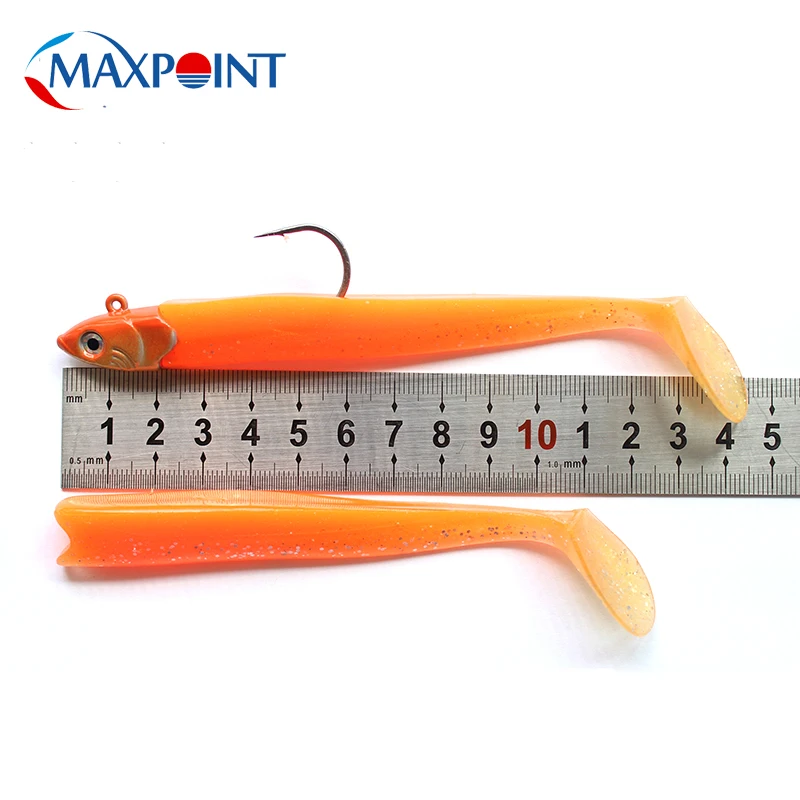 Lifelike Swim Shad Lures at VIBration and Slug Action with 20 g Jigs for Lake River Pike Fishing lures Soft PVC Baits 11 cm Bait