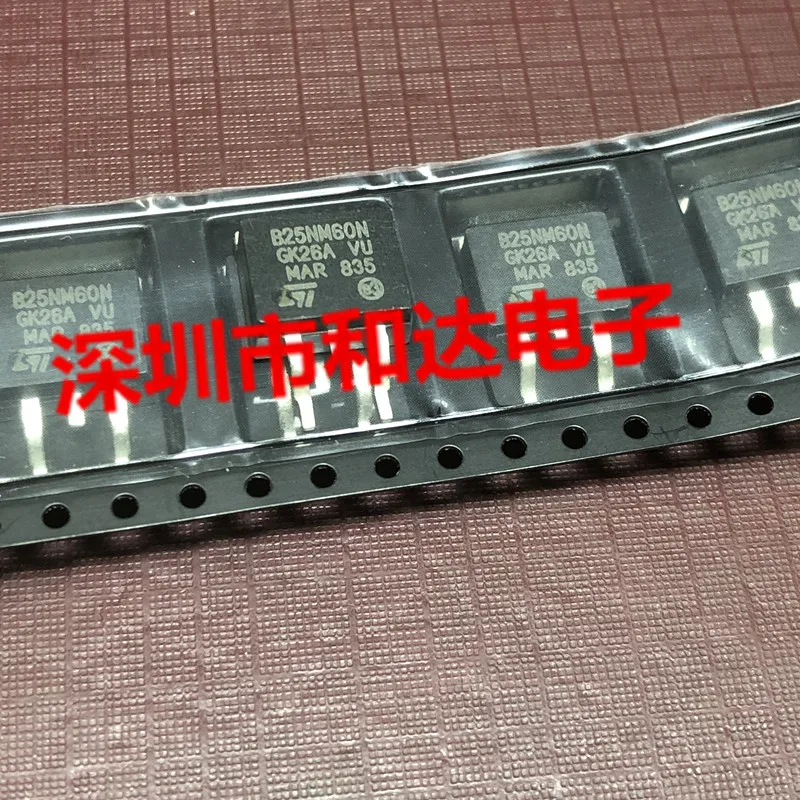 

5шт B25NM60N STB25NM60N TO-263 600В 21А