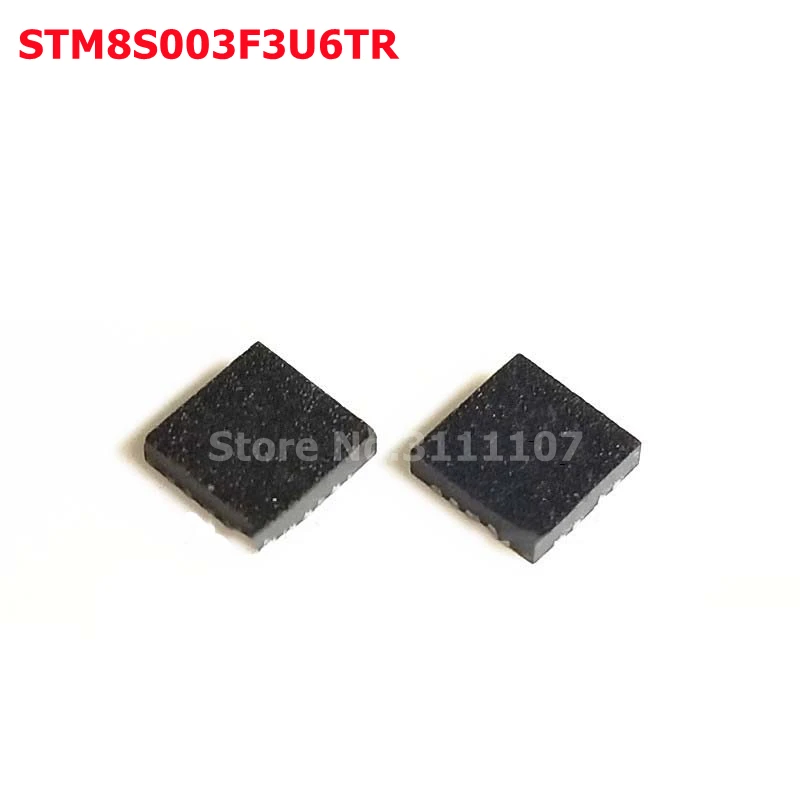 

5PCS/LOT STM8S003F3U6TR SMD QFN20 S033 STM8S003F3U6 Chip