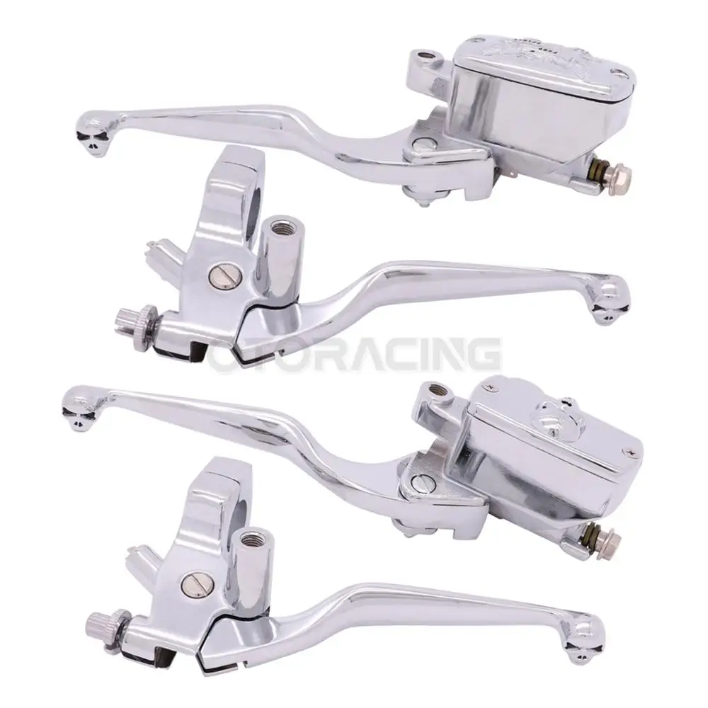 

1'' Motorcycle Brake Clutch Master Cylinder Reservoir Levers For Suzuki Intruder 800/1400/1500 Volusia VL800 Marauder 800/1600