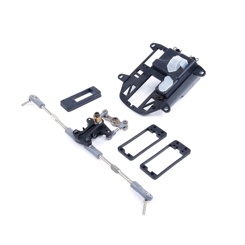 

Aluminum Symmetrical Trun Symmetric Steering Kit Fit for 1/5 HPI ROVAN KM BAJA 5B 5T 5SC King Motor