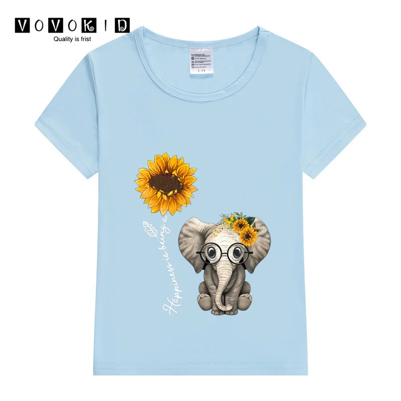 Рисунок 4 - Футболка с изображением слона подсолнуха