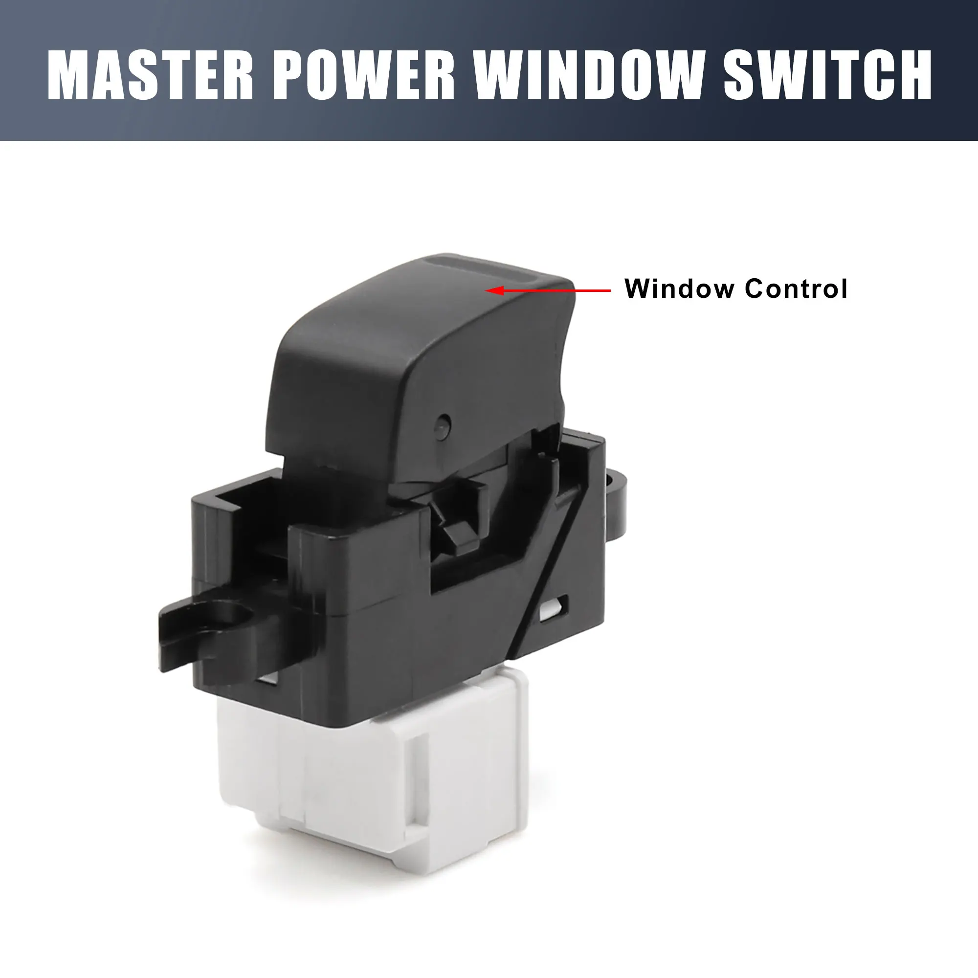 X AUTOHAUX 25411-0V000 Auto Car Electric Power Window Master Switch Replacement For Nissan Sunny 1998 1999 2000 2001