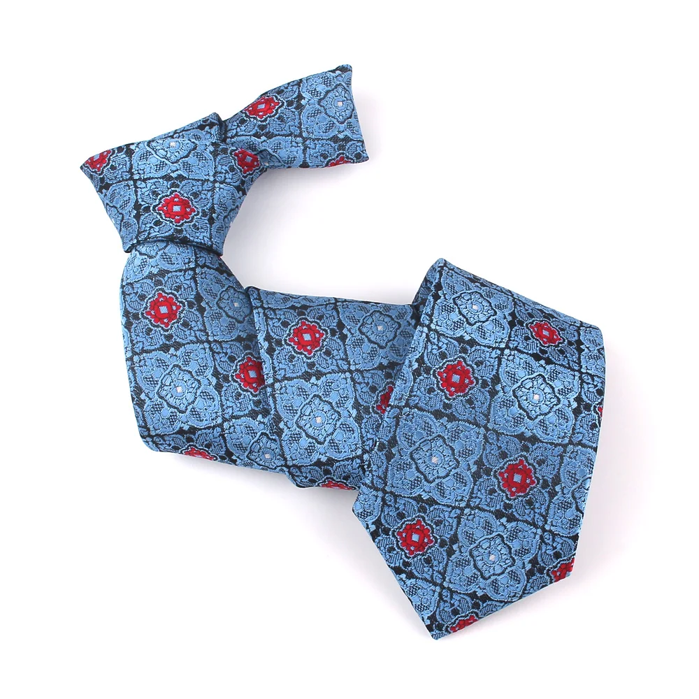 New Classic Paisley Tie For Men Wome Floral Woven Neck Tie For Wedding Business Suits Man Ties Jacquard Mens Necktie Gravatas