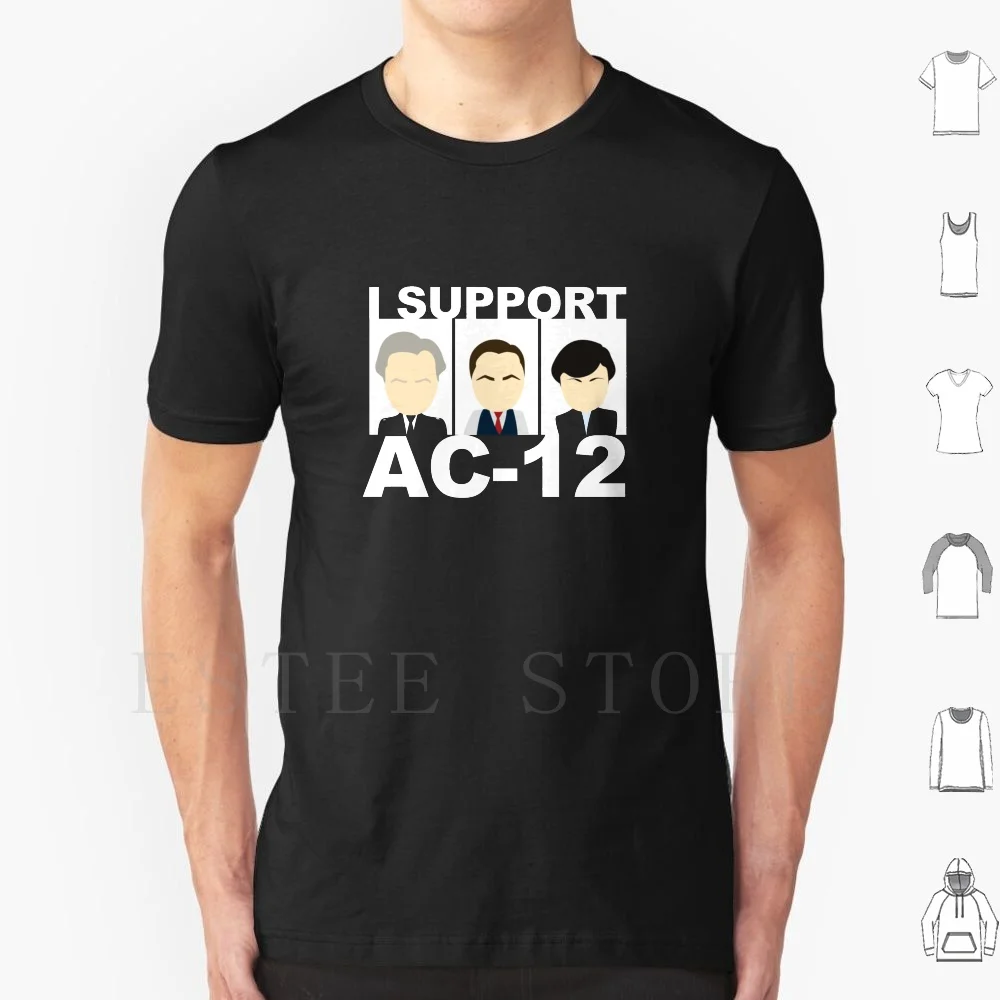 Line Of Duty-12 T Shirt Men Cotton 6xl Bent Coppers Line Of Duty Ted Hastings Kate Police 12 Ac12 Steve Arnott