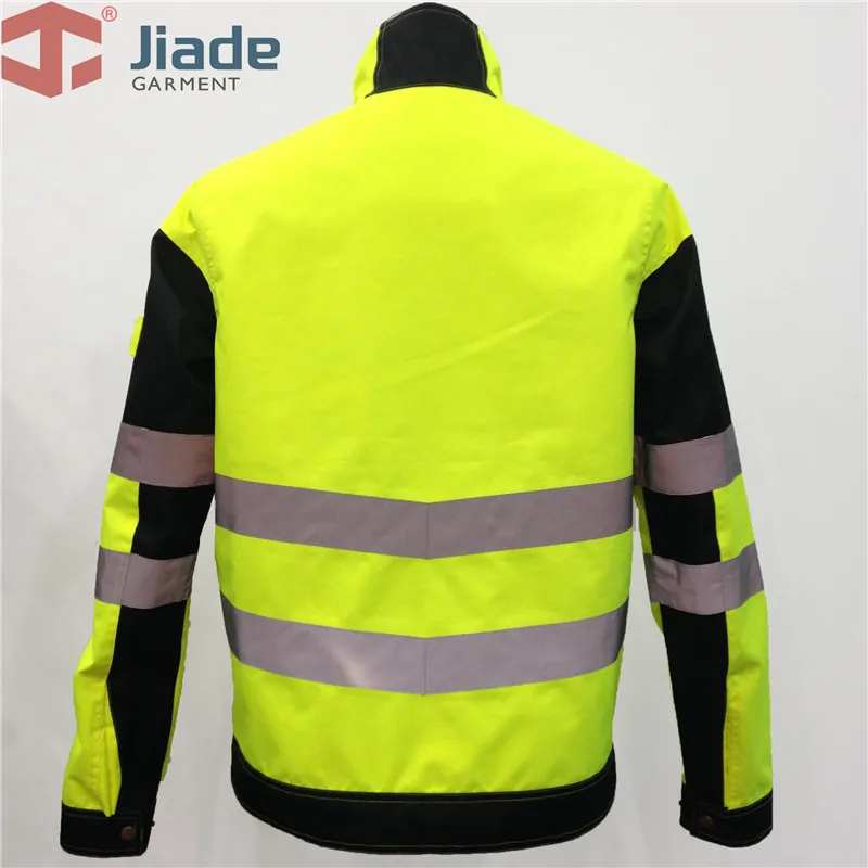 Man\'s Work Wear Jacket Reflective Jacket High Visibility Jacket waterproof jacket water-resistant coat