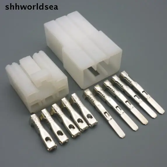 worldgolden 5/30/100sets kit 5pin male female 2.2mm wiring electrical plug connector MG610189  MG620211