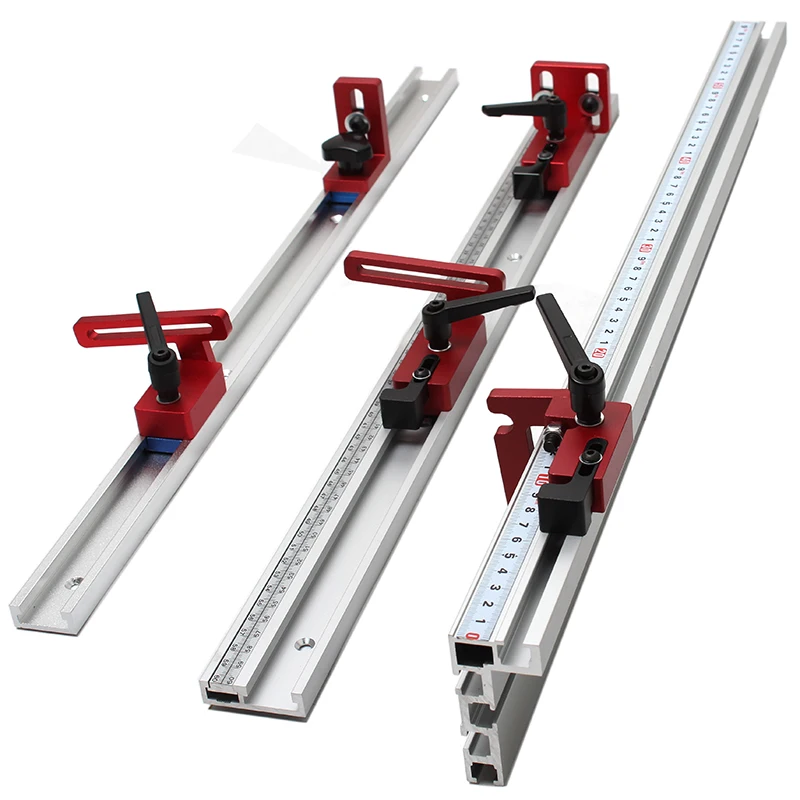 Holzbearbeitung T-track Stop T-Slot Limiter Aluminium Gehrung Track Zaun Flip Stop Rutsche Locator Carpenter DIY Werkbank Werkzeuge