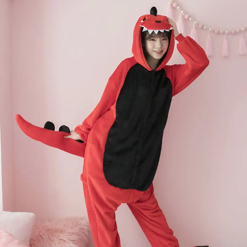 플란넬 유니섹스 겨울 성인용 Onesies 유니콘 잠옷, 여성 애니메이션 원지 잠옷 오버올 키즈 동물 원지 잠옷 점프 슈트