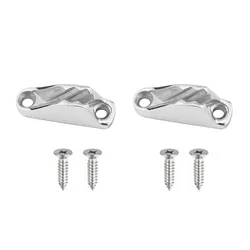 2/1 Pc Boat Rope Clam Cleat Jam Cleat Board Line Cleat Gripper Hardware Boats Kayak Marine Grade 316 Stainless Steel Fittings