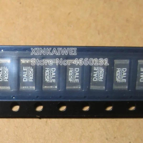 

free shipping diy electronic kit DALE R025F RES SMD 0.025OHM 1% 1/2W 0.025R WSL-2010 NEW ORIGINAL