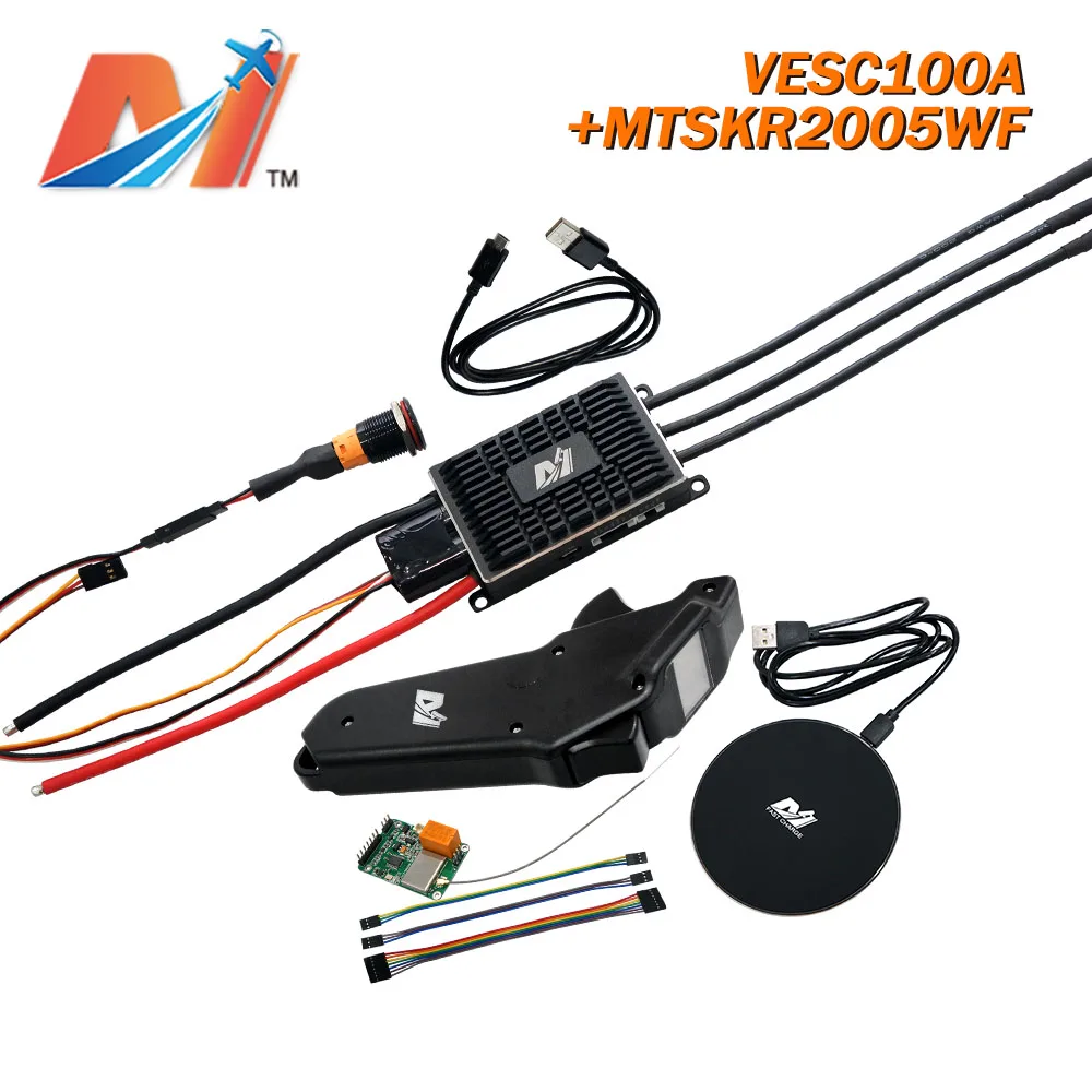 Controle remoto e esc comb v2 mtskr20wfv2 superfoc6.8 50a mtvesc100a 200a controlador superesc diy esk8