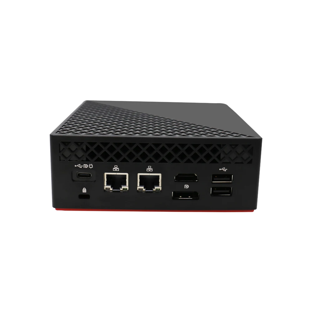 Eglobal-ordenador de sobremesa AMD Ryzen 5 4500U, Ordenador de videojuegos 4K Radeon Windows 11 TPM2.0 LAN 2x2 x DDR4 Max 64GB M.2 PCIE Mini PC AX200