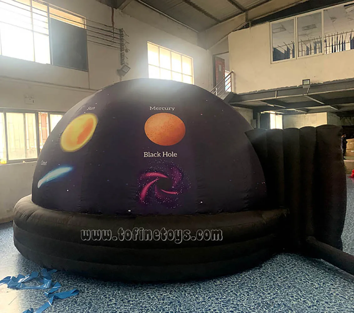 portable inflatable planetarium dome digital inflatable planetarium projector tent dome