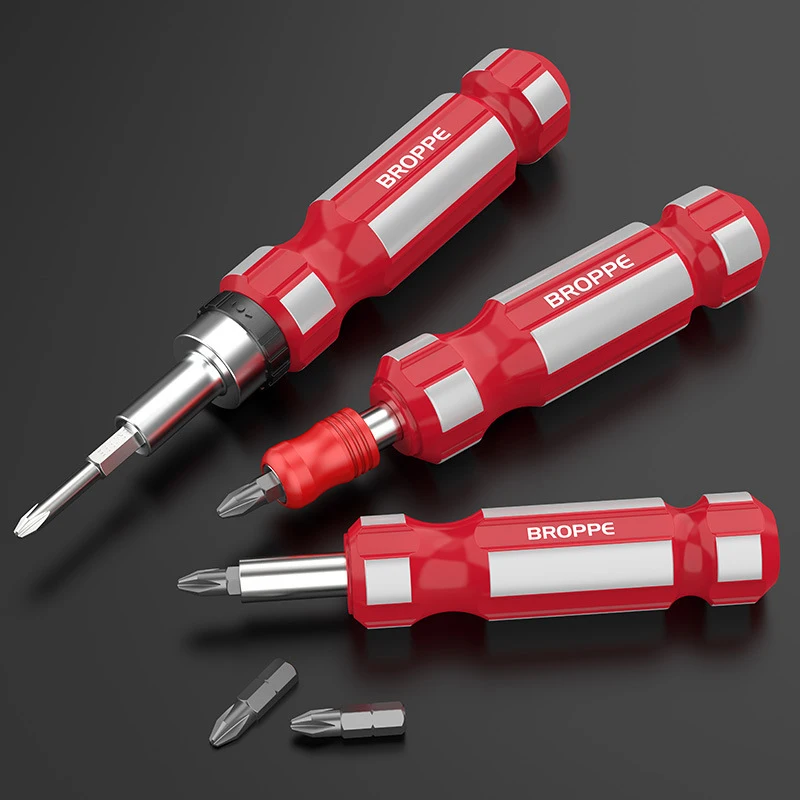1/4 Inch Quick Change Screwdriver Bit Holder Handle Magnetic Hex Screwdriver Handle for Torx Flat Screwdriver Bits