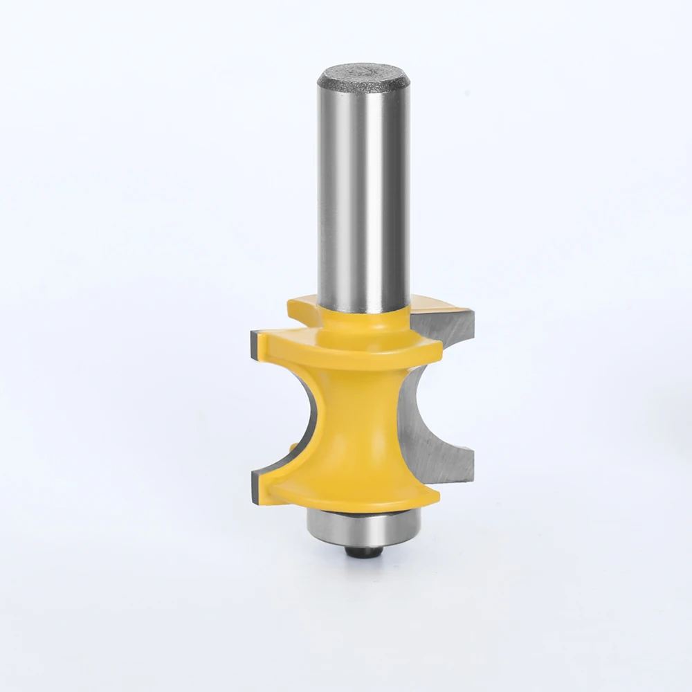 Imagem -06 - Lavie-bullnose Metade Redonda Bit Endmill Router Bits Fresa de Madeira Flauta Rolamento 12 mm Shank 03008 pc