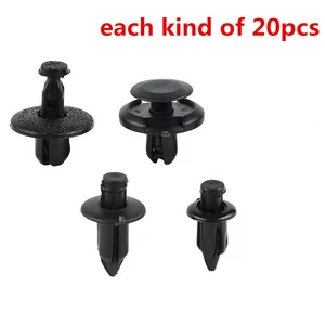 80 Stcs des Universal Motorcycle ATV CareOnment Bolt Push Pry Py Flüsse Pin Sportbike M6 M7 M8 Careonar Hauptverkäufe Careage SRAD 750 - №3