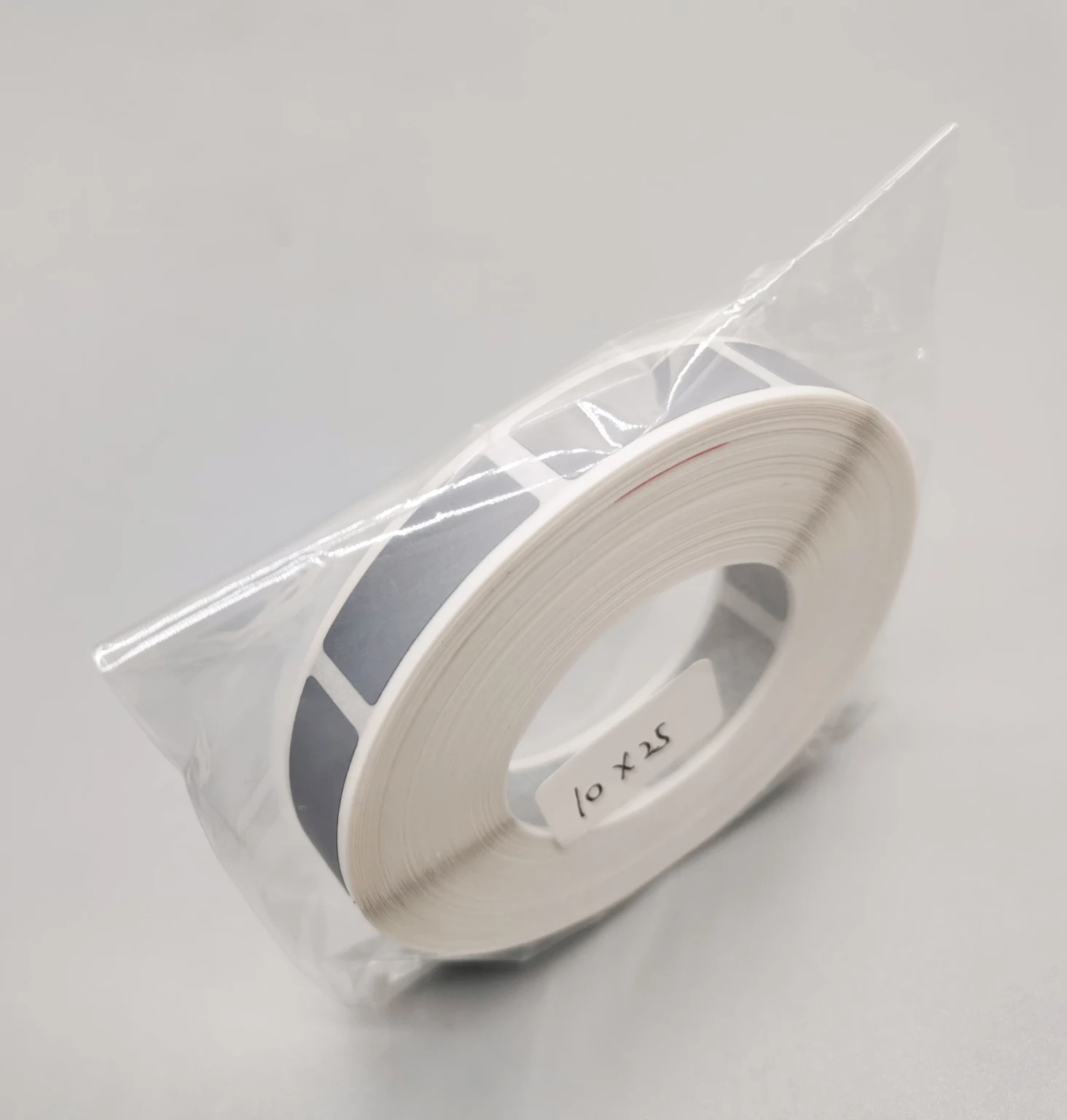 1000Pcs 10X25Mm Handleiding Scratch Off Sticker Label Grey Tape In Rolls Code Die Film Game Bruiloft