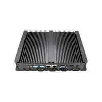 Yohirs Industrial Fanless Mini Computer Intel Core I5 3317U Celeron 1037U 2xRJ45 Lan 4xRS232 COM 8USB Rugged Micro PC Win7 XP OS 3
