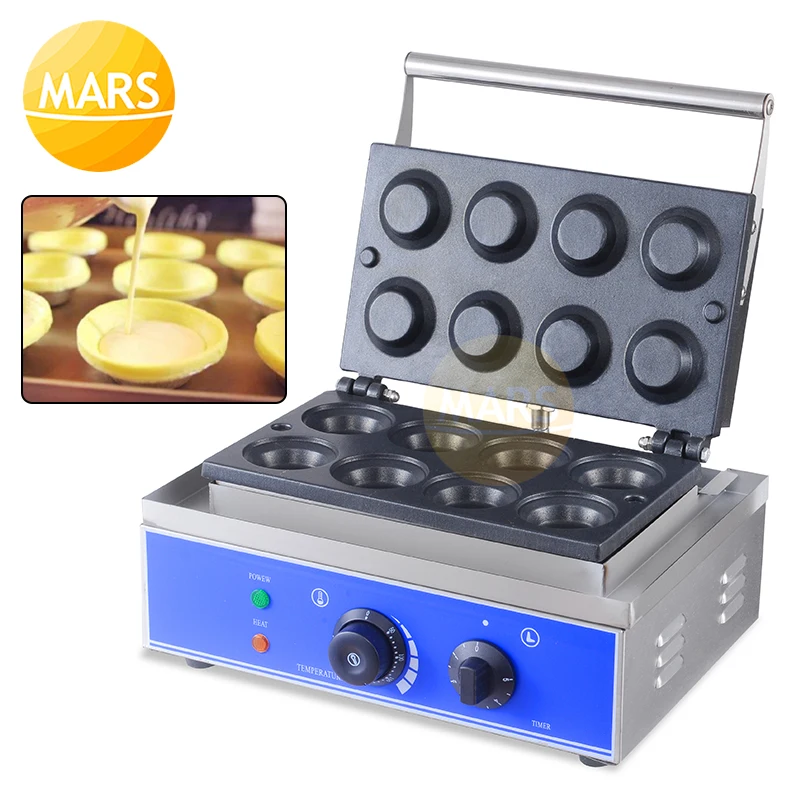 Commercial Egg Tart Maker Non Stick Tart Shell Pessing Machine Electric Tartet Making Machine Flow Cheese Tart Forming Machine