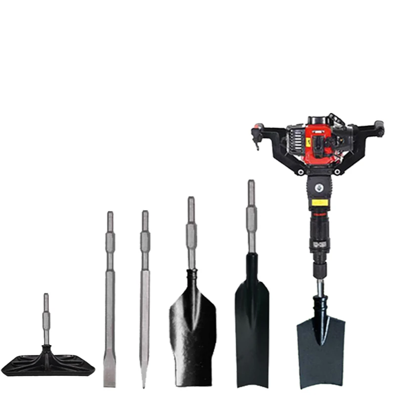 36F Gasoline pickaxe, drilling machine, pile driver for digging trees and transplanting