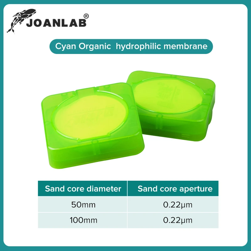 JOANLAB Lab filter membrane Microporous Water Microfiltration Membrane Filter Organic Microfiltration Membrane Diameter 50/100mm