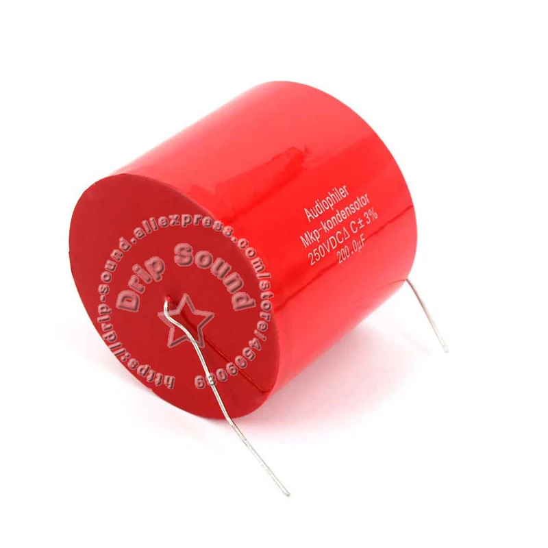 2 قطعة 250 فولت 30 فائق التوهج-200 فائق التوهج المتكلم مقسم التردد مكبر للصوت كروس تصفية غشاء مادة البولي بروبلين غير القطبية مكثف