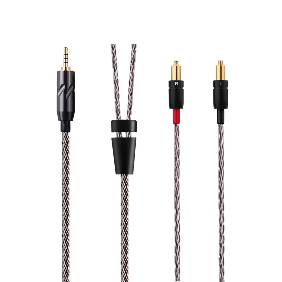 Cable For FiiO mp3/IPAD/ZX300A For Shure SRH 1840/1440/1540 3.5mm 2.5mm/4.4mm Balance cable High purity single crystal copper