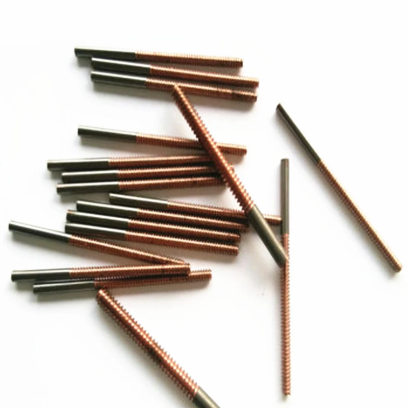 Tungsteno filo di rame asta di WCu UNC / UNEF / UNF 7/16-20, 4-40/ 5-40 / 6-32 / 8-32 Us unità maschiatura elettrodo lega di rubinetto asta