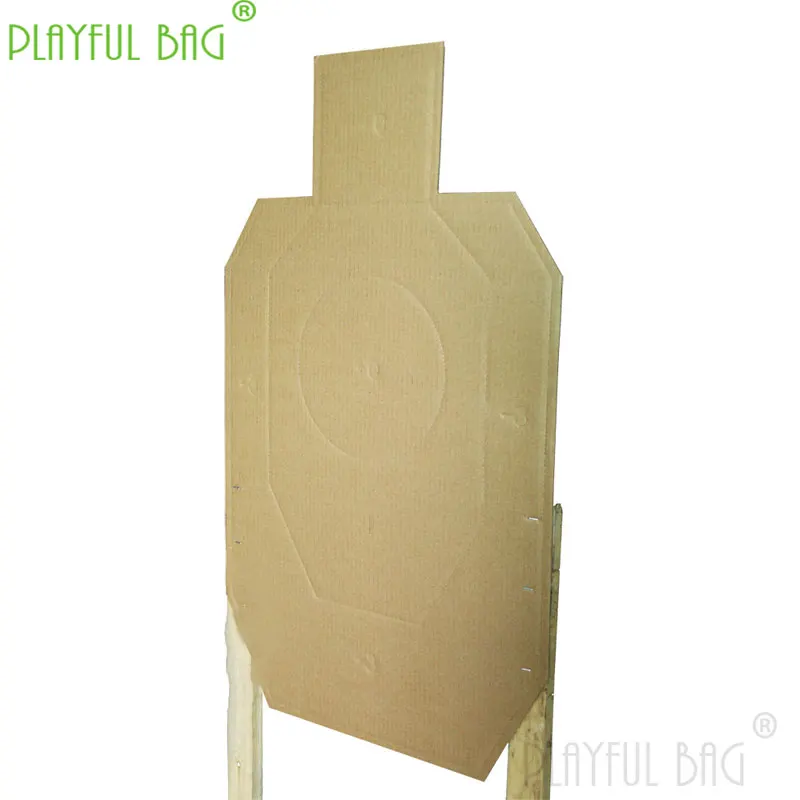 PB Playful bag Outdoor sports IPSC target paper outdoor half body humanoid target standard target paper training paper qd211