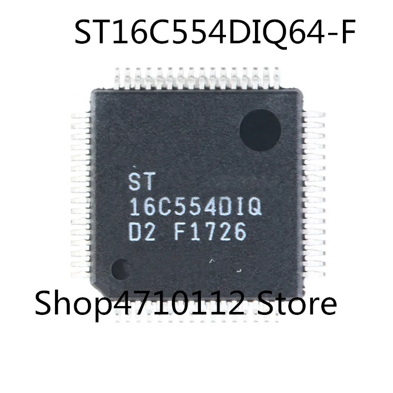 

Free Shipping 10PCS/LOT NEW Original ST16C554DIQ64-F ST16C554DIQ64 16C554DIQ TQFP64 IC