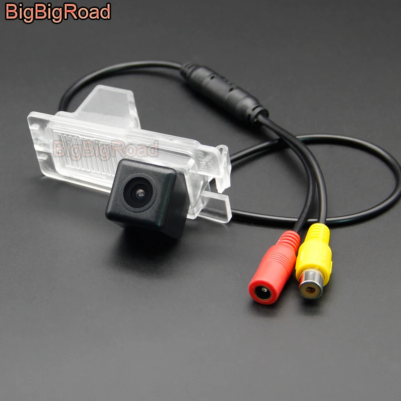 BigBigRoad For SsangYong Ssang Yong Rexton Kyron Actyon Sports  Korando Vehicle Wireless Rear View Parking Camera HD Color Image