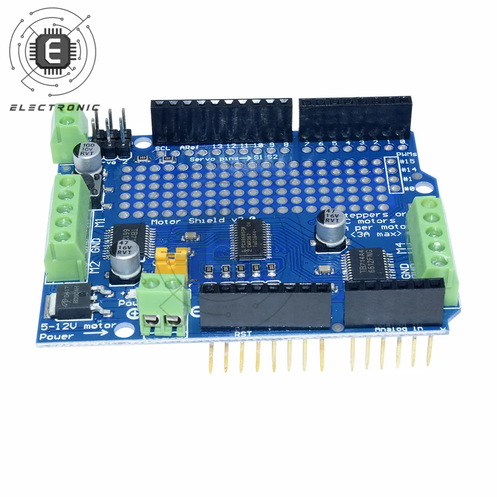 TB6612 Stepper Motor Module PCA9685 PWM Servo Driver Shield Motor Expansion Board for Arduino